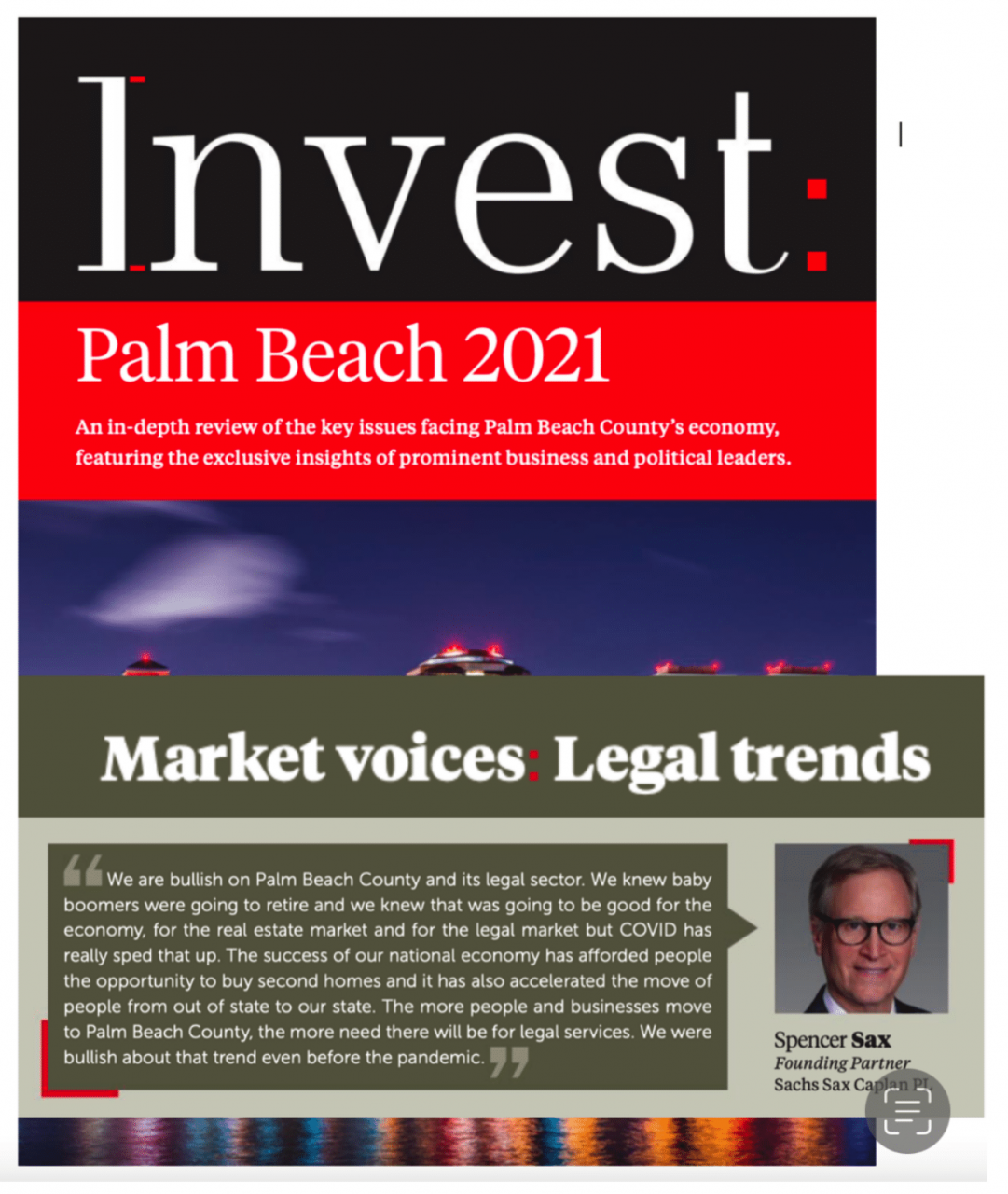 Invest Palm Beach 